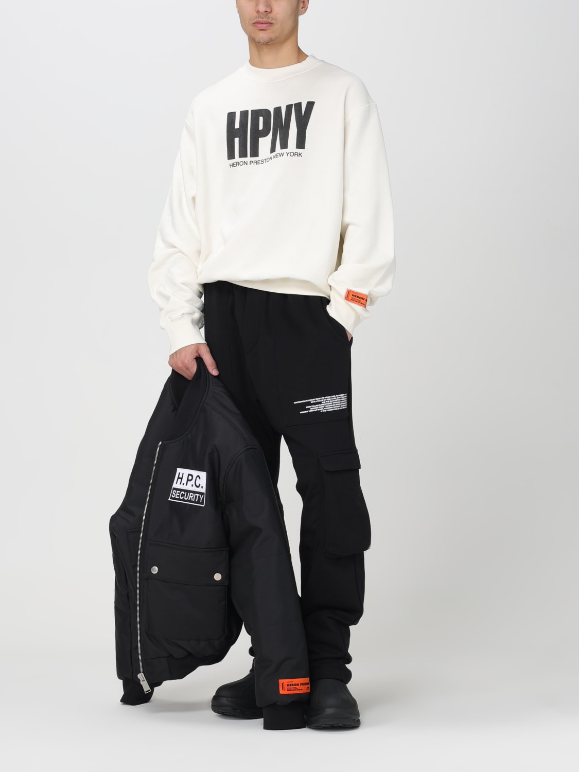 HERON PRESTON SWEATSHIRT: Sweatshirt herren Heron Preston, Weiß - Img 2