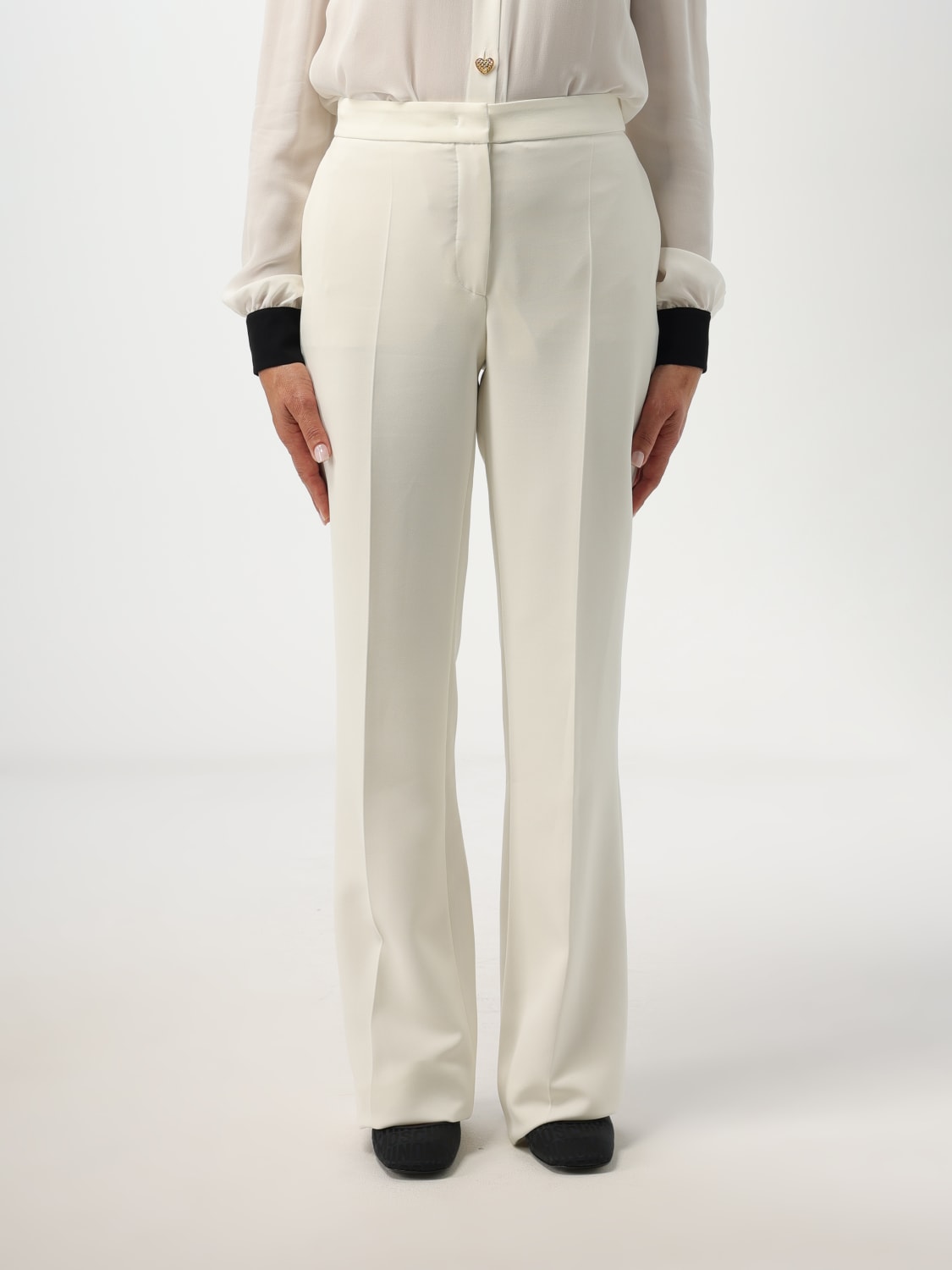 MOSCHINO COUTURE PANTALÓN: Pantalón mujer Moschino Couture, Blanco - Img 1