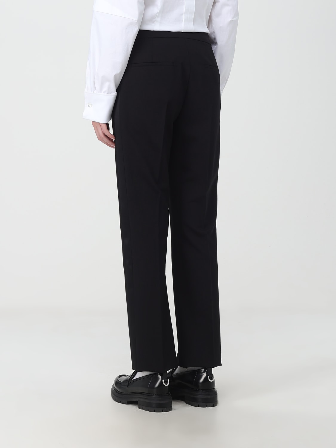 MAX MARA PANTS: Max Mara wool pants, Black - Img 3