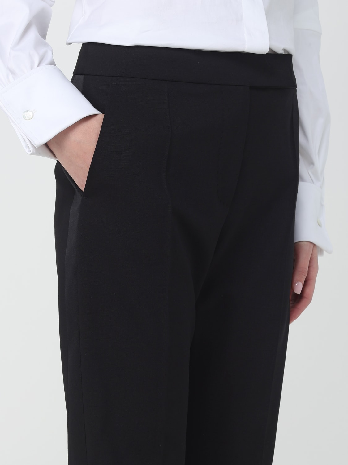 MAX MARA PANTS: Max Mara wool pants, Black - Img 5