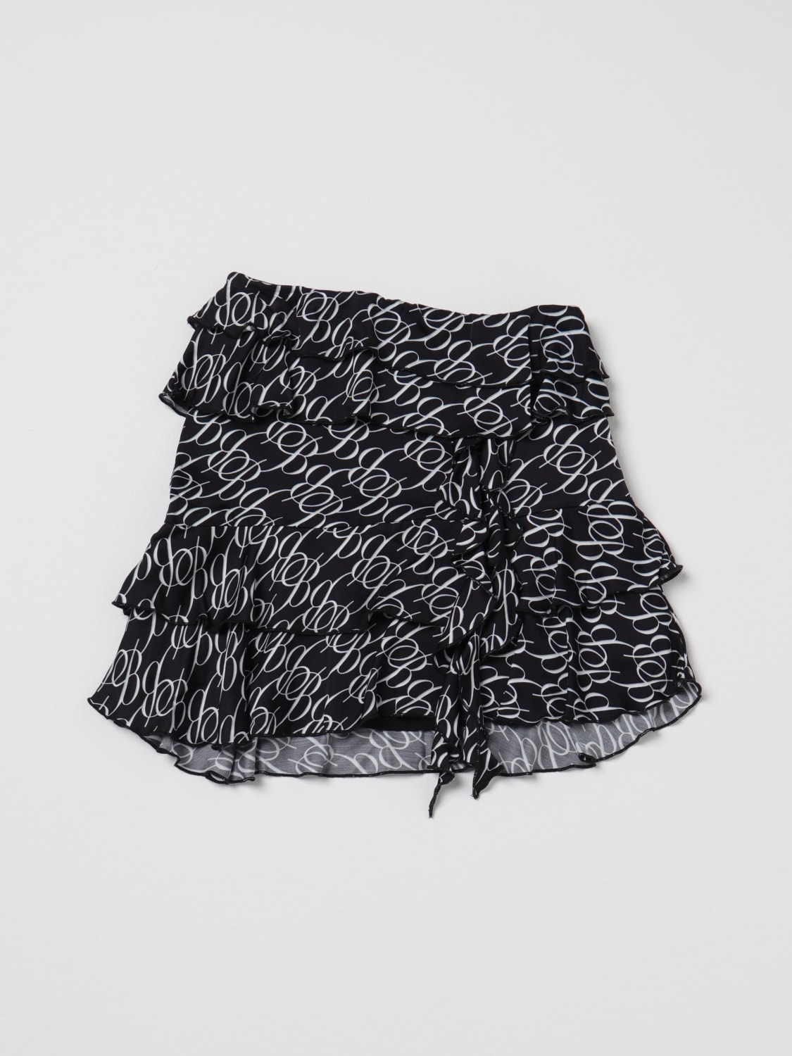 MISS BLUMARINE FALDA: Falda niños Miss Blumarine, Negro - Img 1