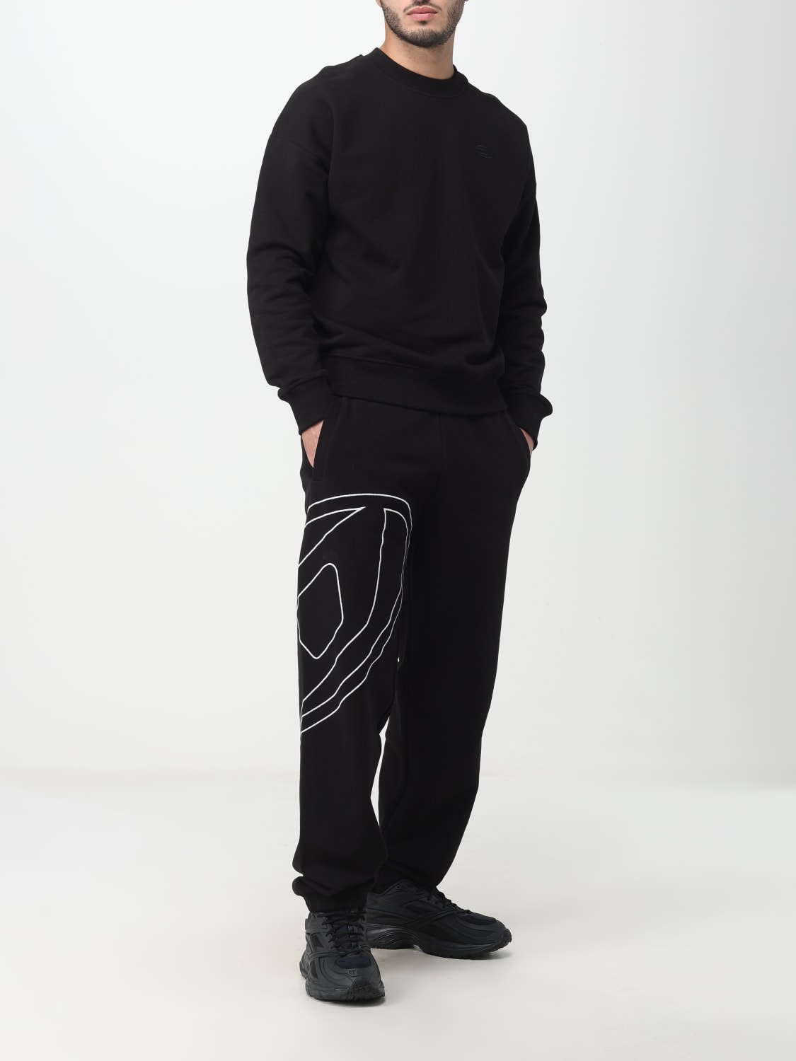 DIESEL SWEATSHIRT: Sweatshirt herren Diesel, Schwarz - Img 2