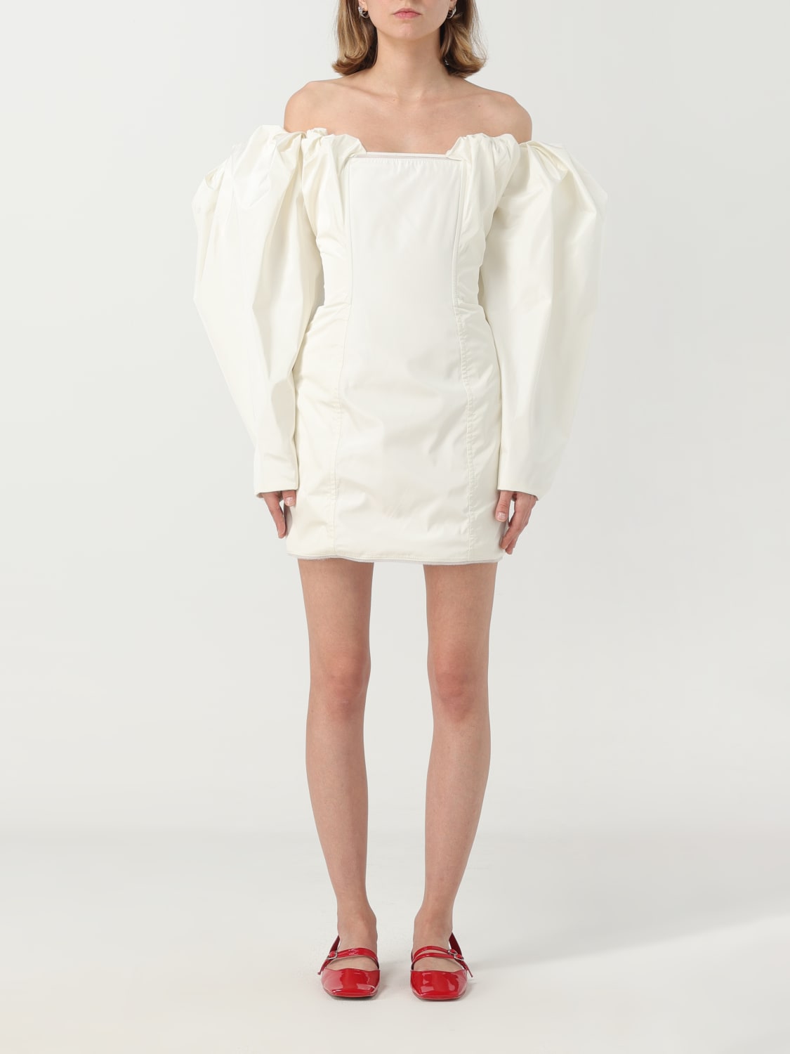 Jacquemus Outlet Dress woman White Jacquemus dress 233DR0621472 online at GIGLIO.COM