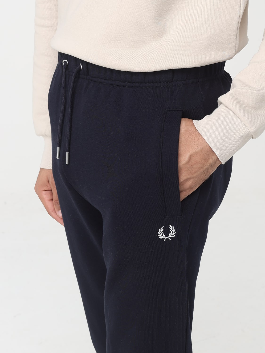 FRED PERRY PANTALONES: Pantalón hombre Fred Perry, Azul Oscuro - Img 3