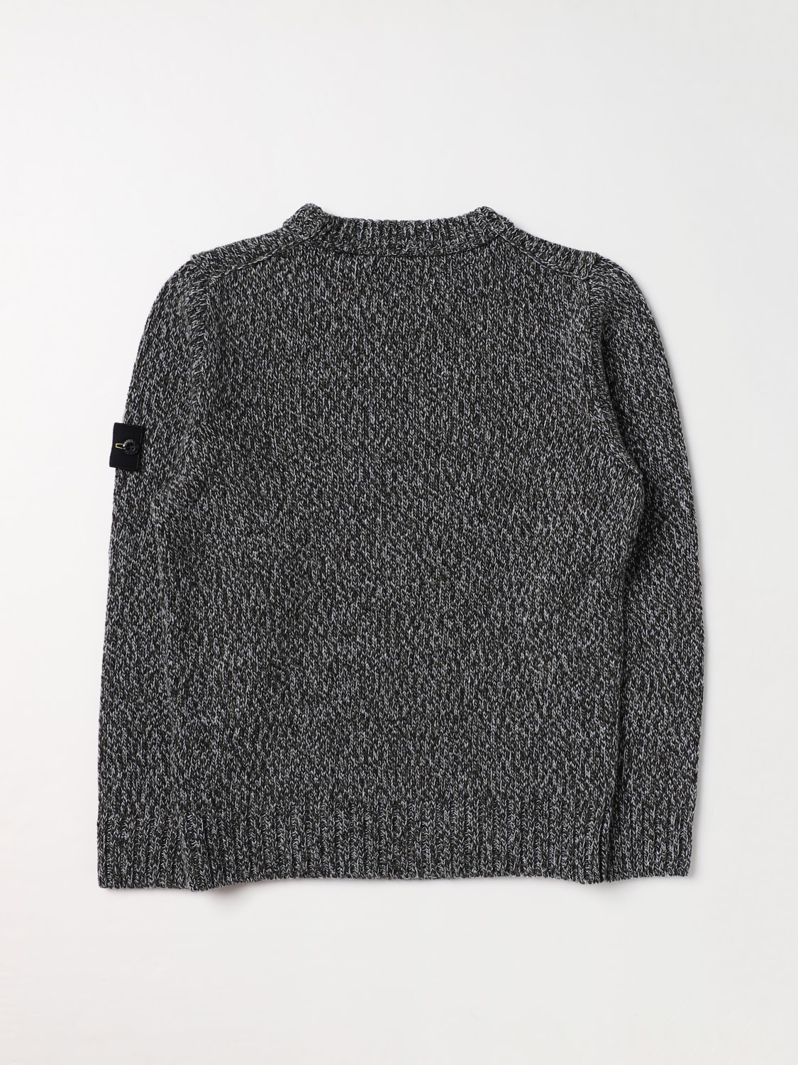 STONE ISLAND JUNIOR SWEATER: Sweater kids Stone Island Junior, Grey - Img 2