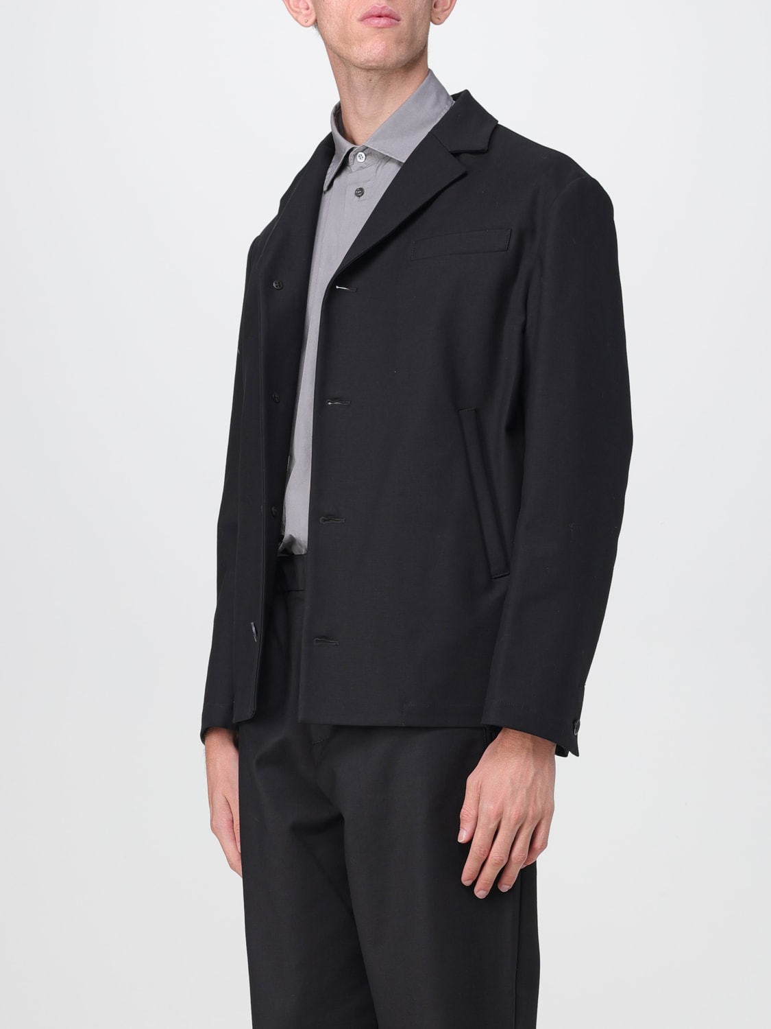 BARENA JACKET: Jacket men Barena, Black - Img 4