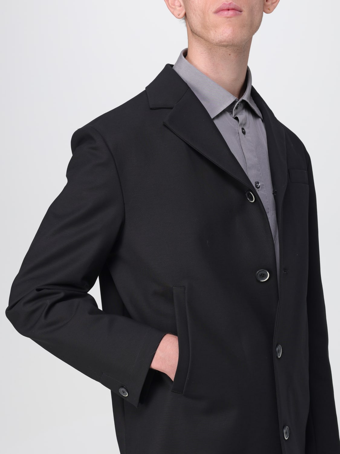 BARENA JACKET: Jacket men Barena, Black - Img 5