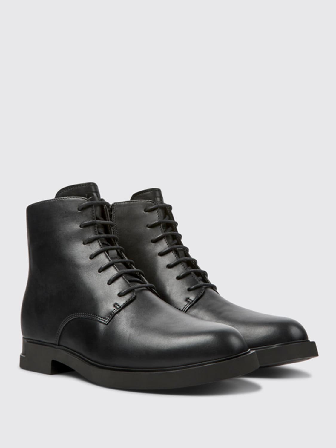 CAMPER BOOTS: Camper Sitvaletto Iman in leather, Black - Img 2