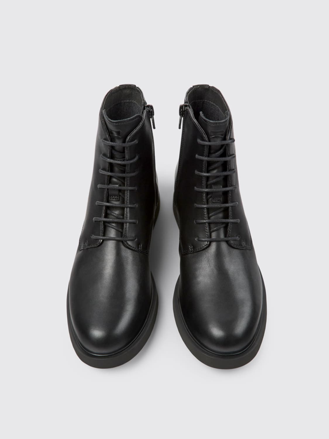 CAMPER BOOTS: Camper Sitvaletto Iman in leather, Black - Img 3