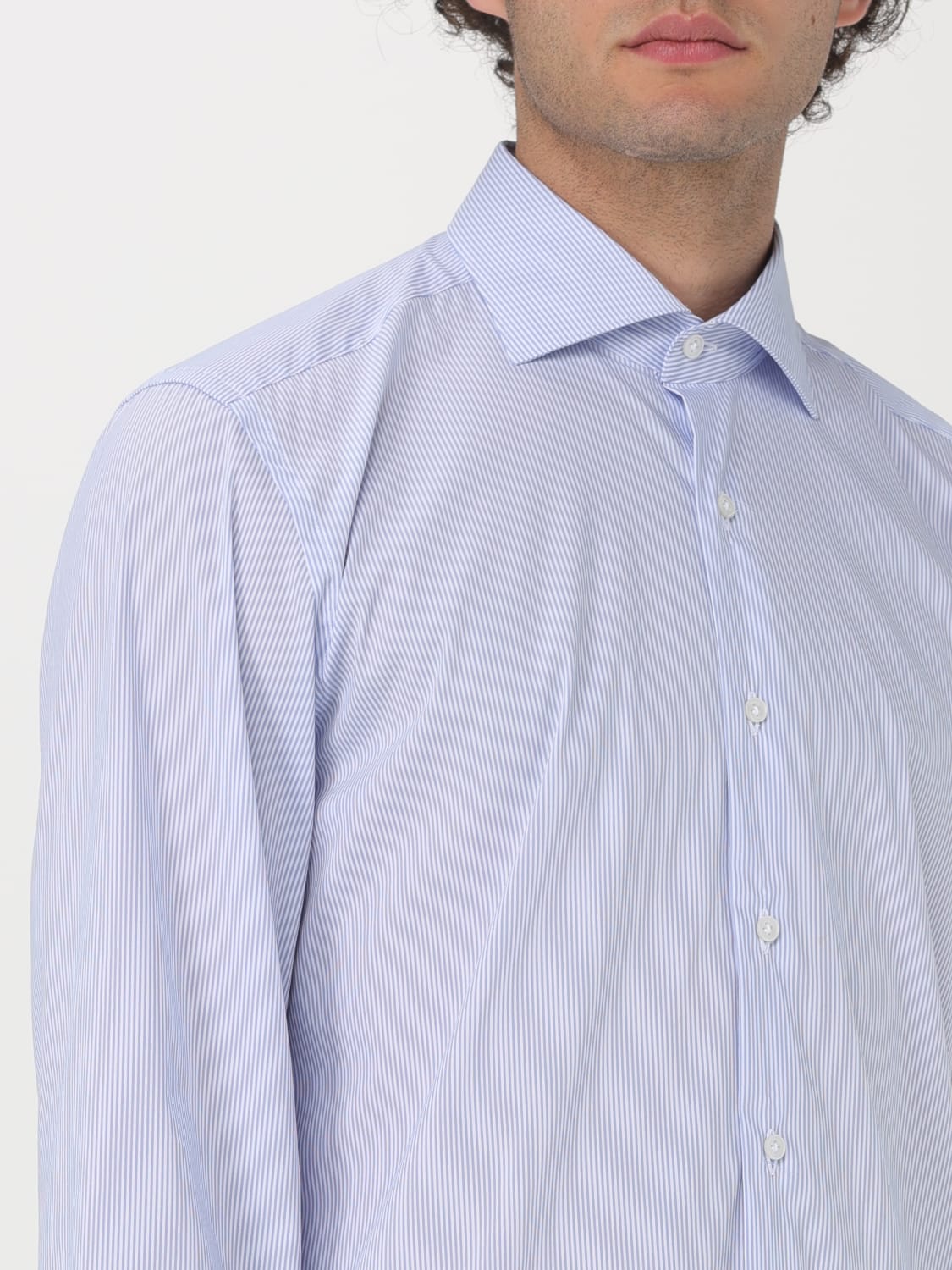 FAY SHIRT: Shirt men Fay, Sky Blue - Img 3