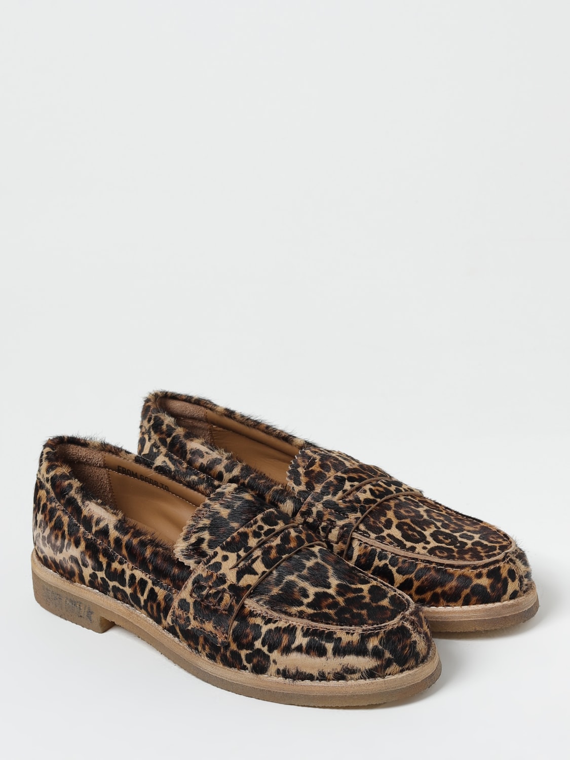 GOLDEN GOOSE LOAFER: Loafers woman Golden Goose, Brown - Img 2