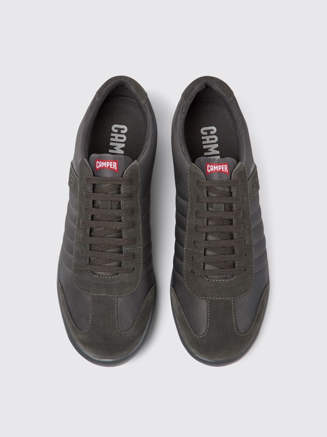 CAMPER SNEAKERS: Sneakers Pelotas XLite Camper in camoscio e tessuto , Grigio - Img 3
