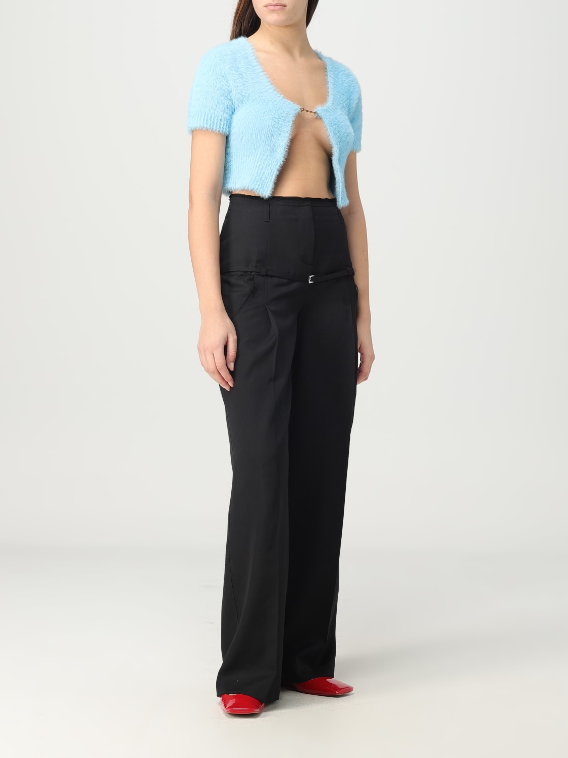 JACQUEMUS PANTS: Pants woman Jacquemus, Black - Img 2