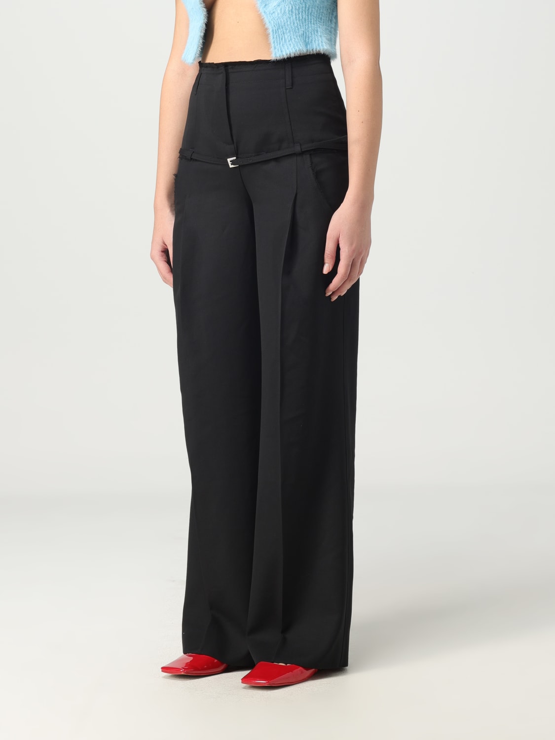 JACQUEMUS PANTS: Pants woman Jacquemus, Black - Img 4