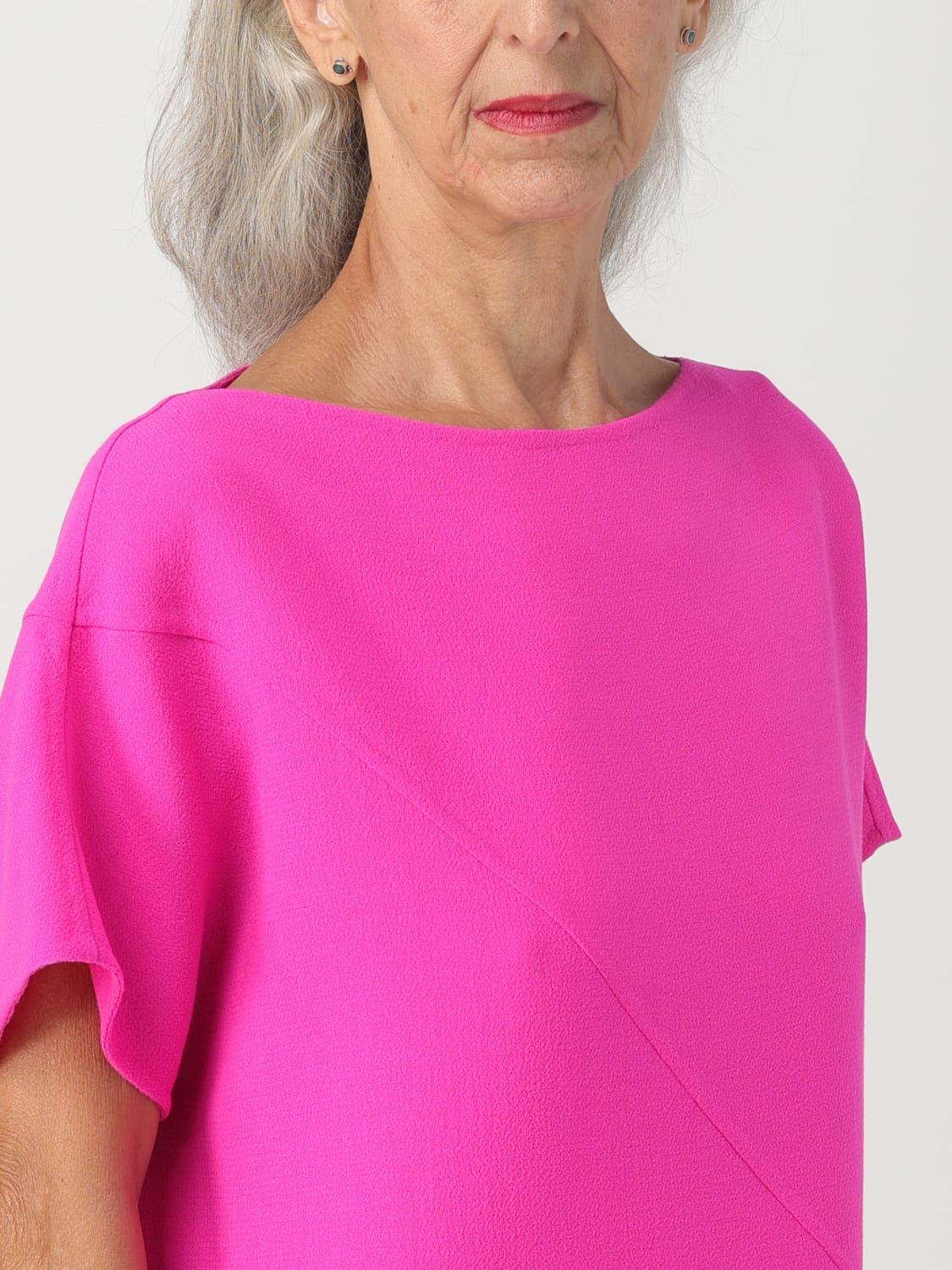 ワンピース GIANLUCA CAPANNOLO Woman Dress White 23IA100500 101 Gianluca Capannolo Outlet: Dress woman - Pink | Gianluca