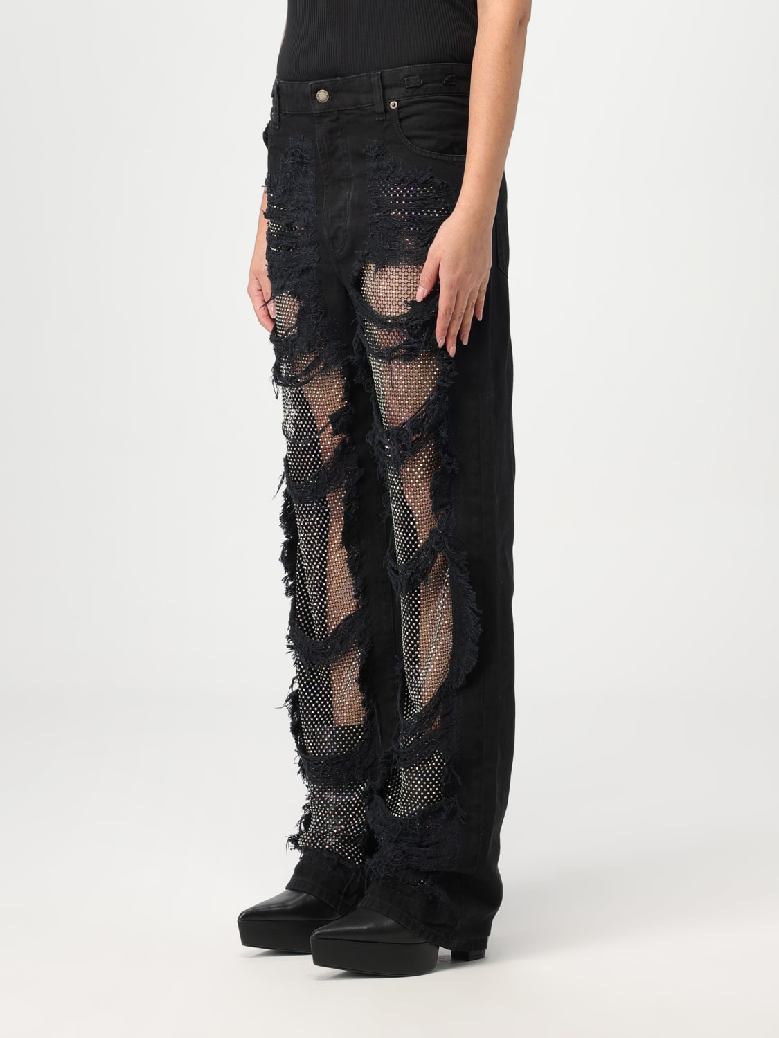 パンツ DARKPARK Woman Pants Black WTR16FAP06 0099 Darkpark Outlet: Pants woman - Black | Darkpark pants