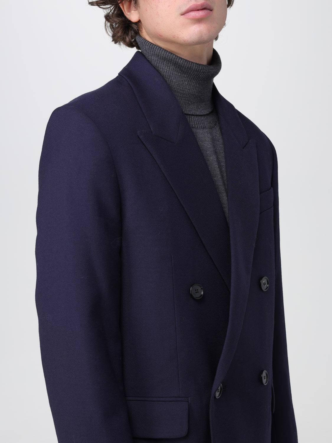 AMI PARIS CHAQUETA: Chaqueta hombre Ami Paris, Azul Oscuro - Img 5