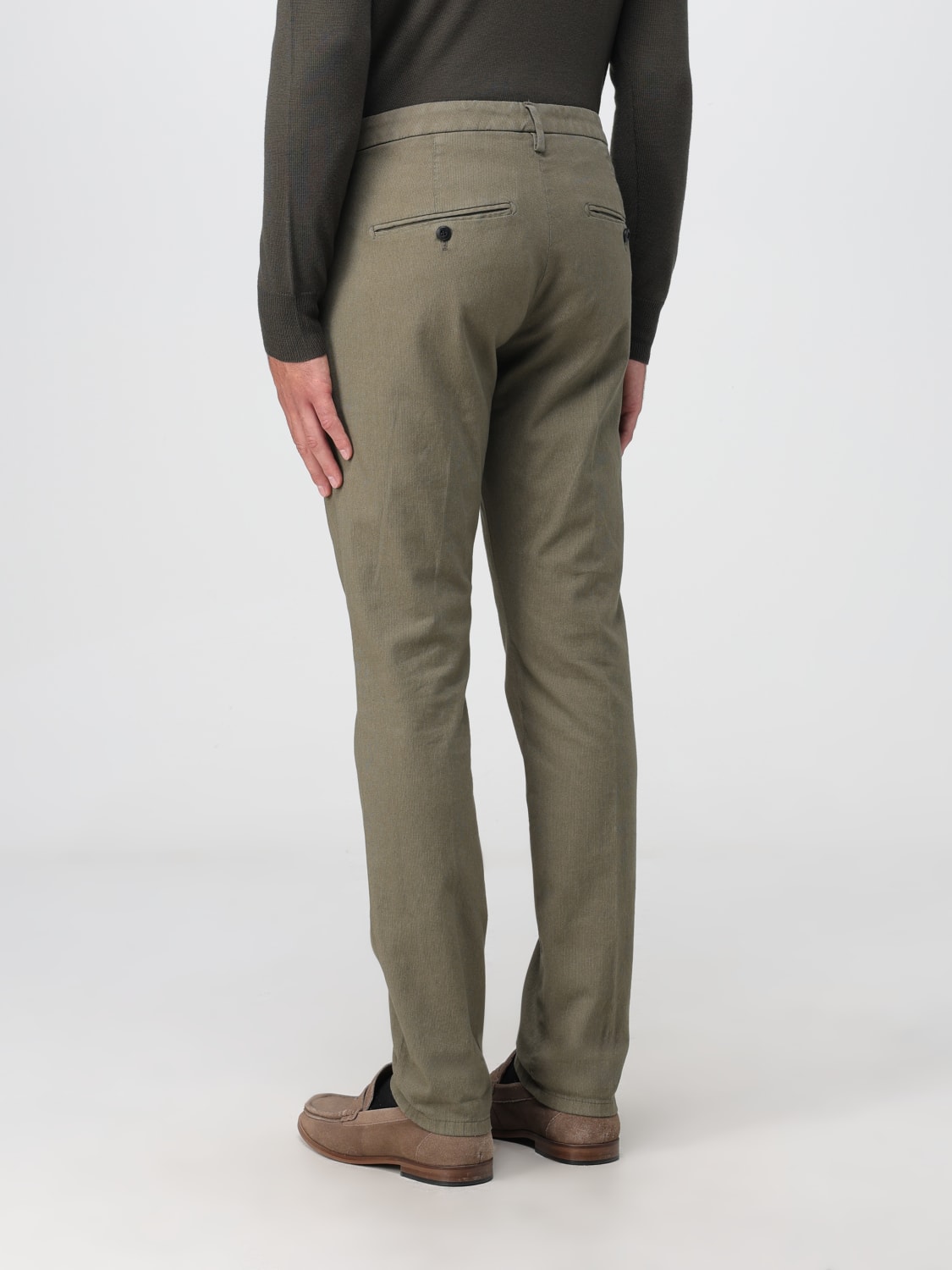 DONDUP PANTS: Pants men Dondup, Military - Img 2