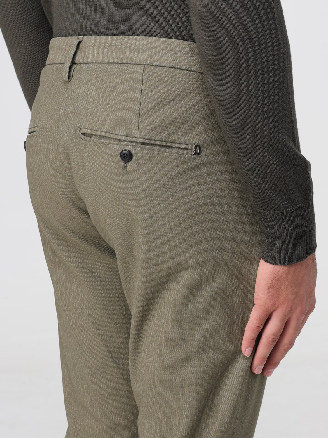 DONDUP PANTALÓN: Pantalón hombre Dondup, Militar - Img 3