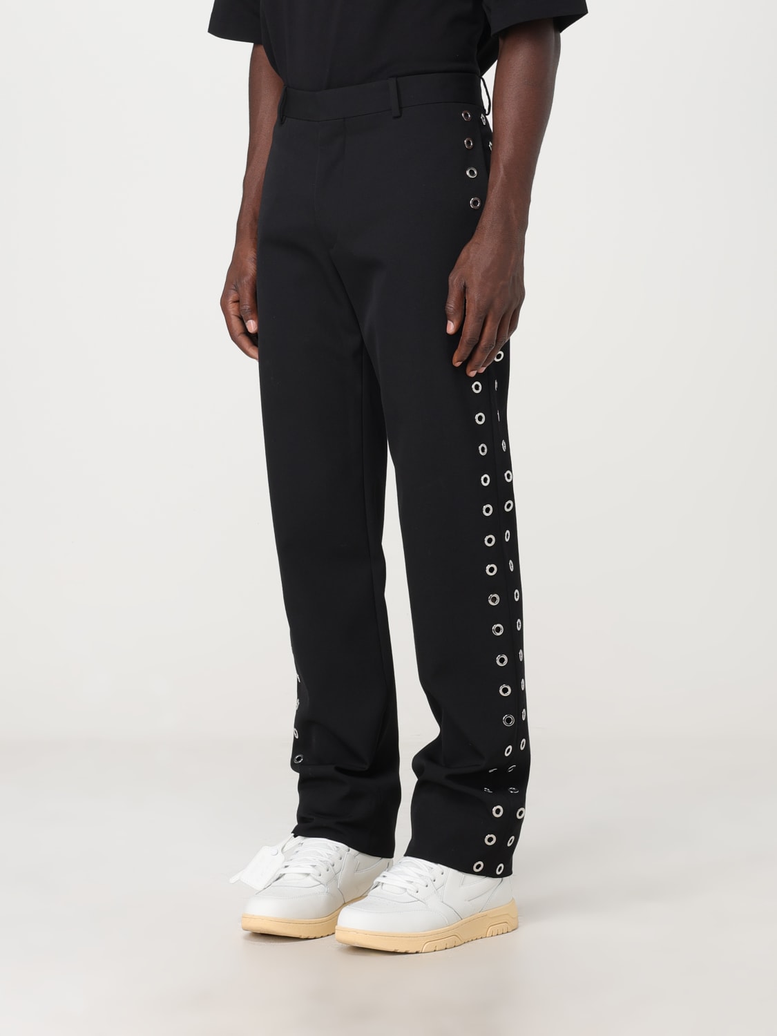 Pantalon off white homme sale