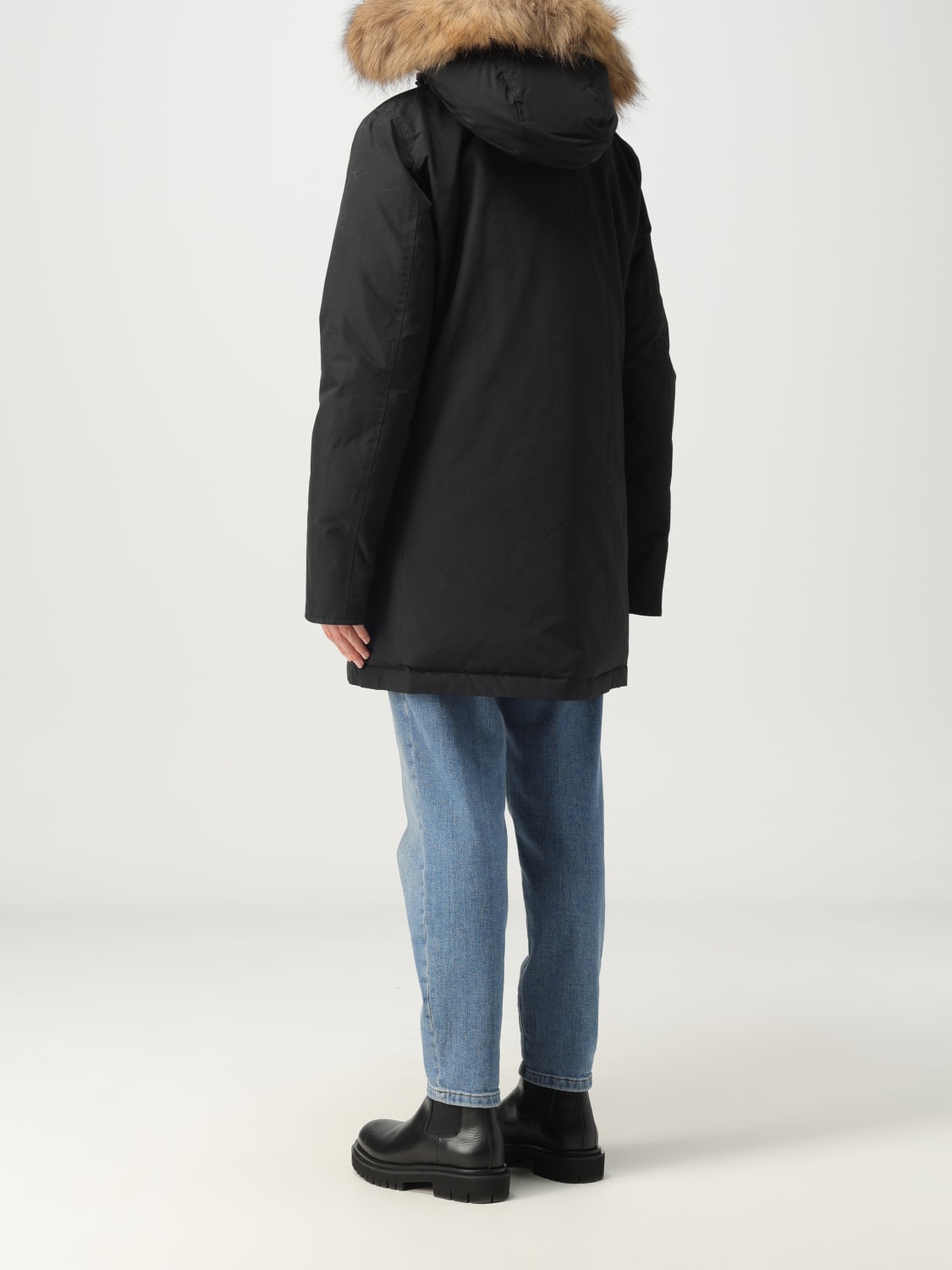 WOOLRICH ジャケット: ジャケット レディース Woolrich, ブラック - Img 2