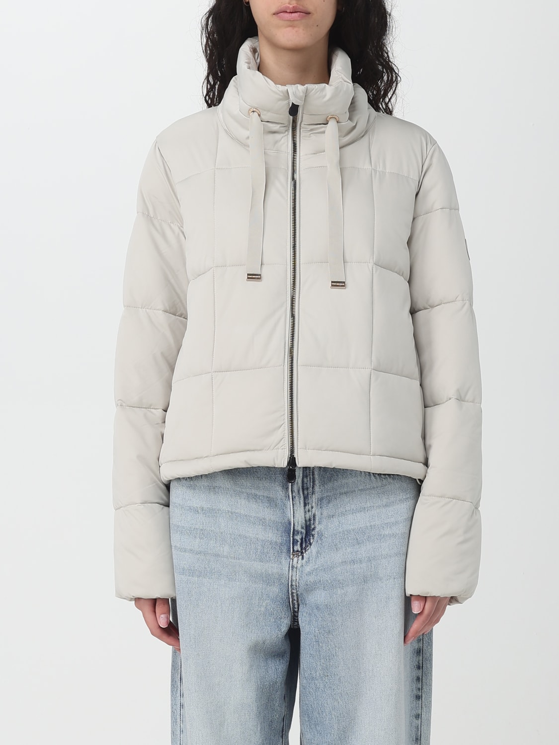 ジャケット SAVE THE DUCK Woman Jacket Beige D31323WEDEL17 40019 Save The Duck Outlet: Jacket woman - Beige | Save The Duck