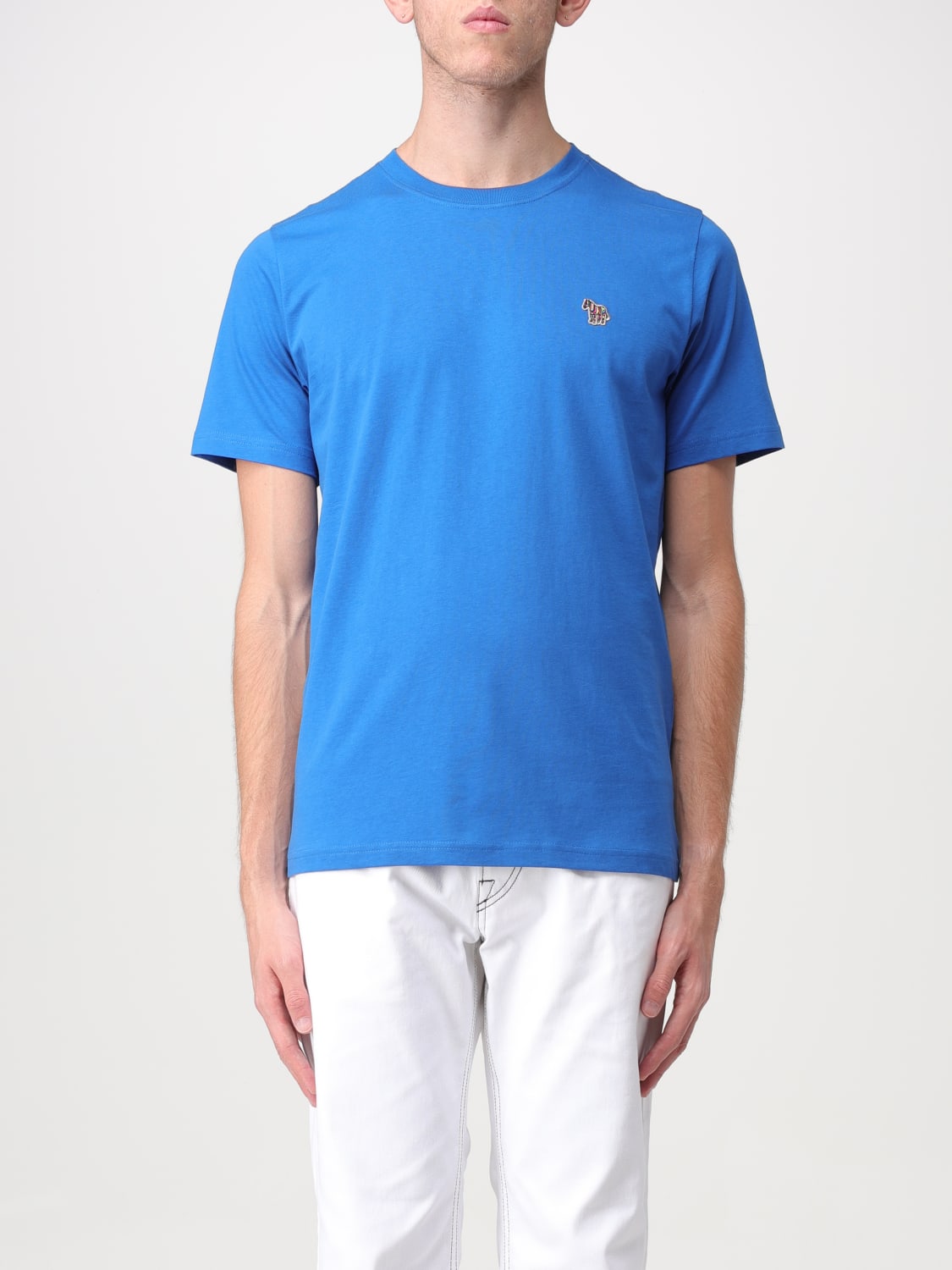 Giglio T-shirt Ps Paul Smith in cotone con patch