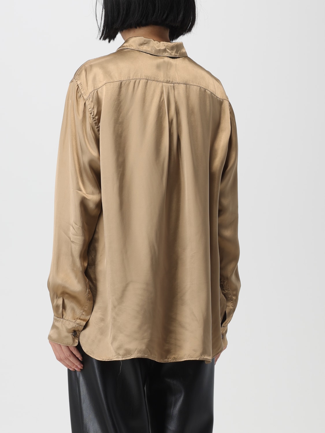 ASPESI CAMICIA: Camicia Aspesi in viscosa, Oro - Img 2