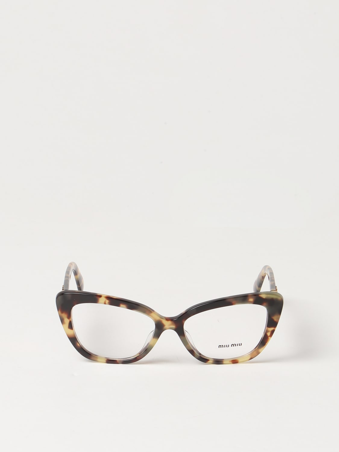 MIU MIU OPTICAL FRAMES: Miu Miu acetate eyeglasses with logo on the temples, Multicolor - Img 2