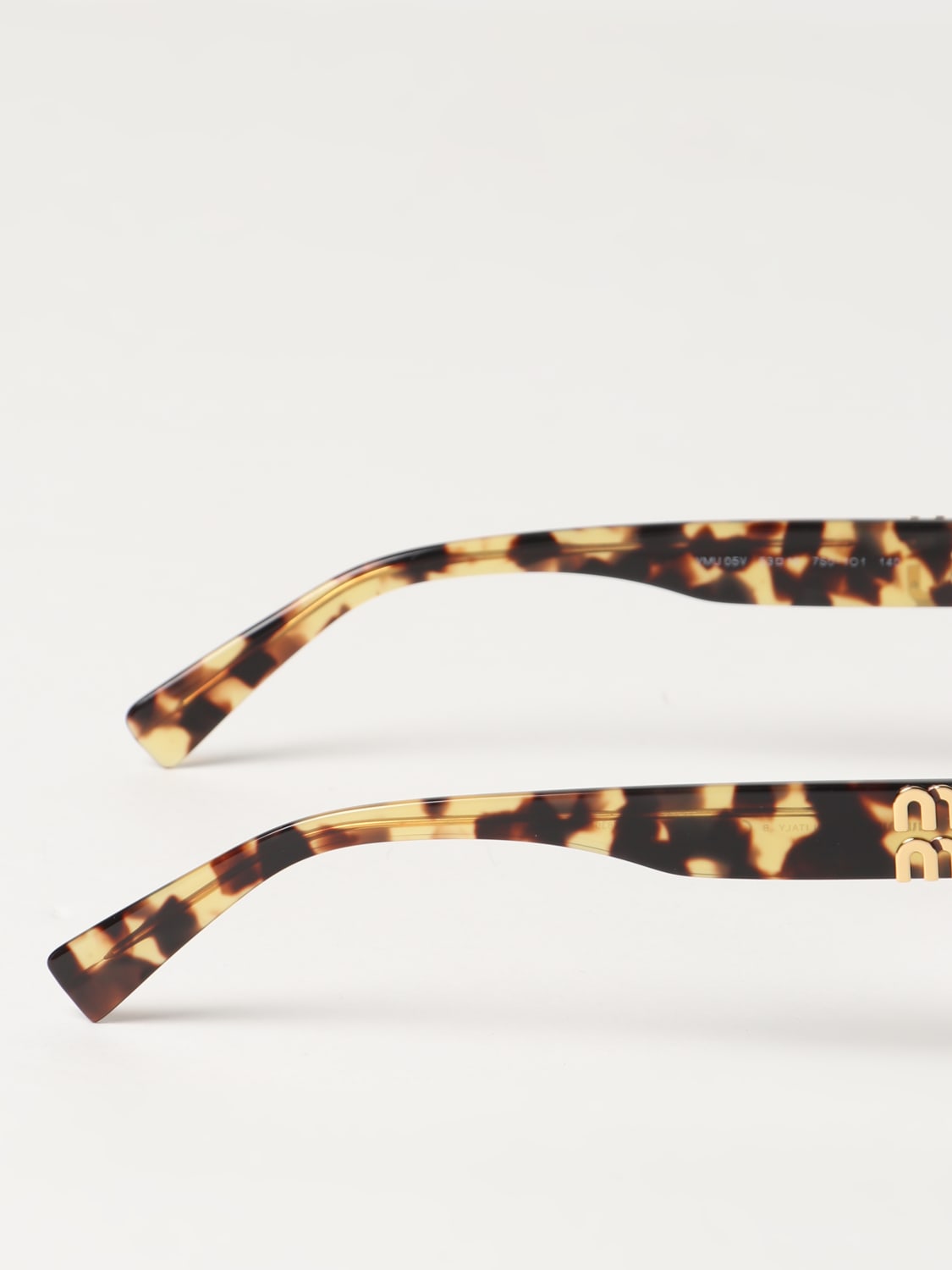 MIU MIU OPTICAL FRAMES: Miu Miu acetate eyeglasses with logo on the temples, Multicolor - Img 3
