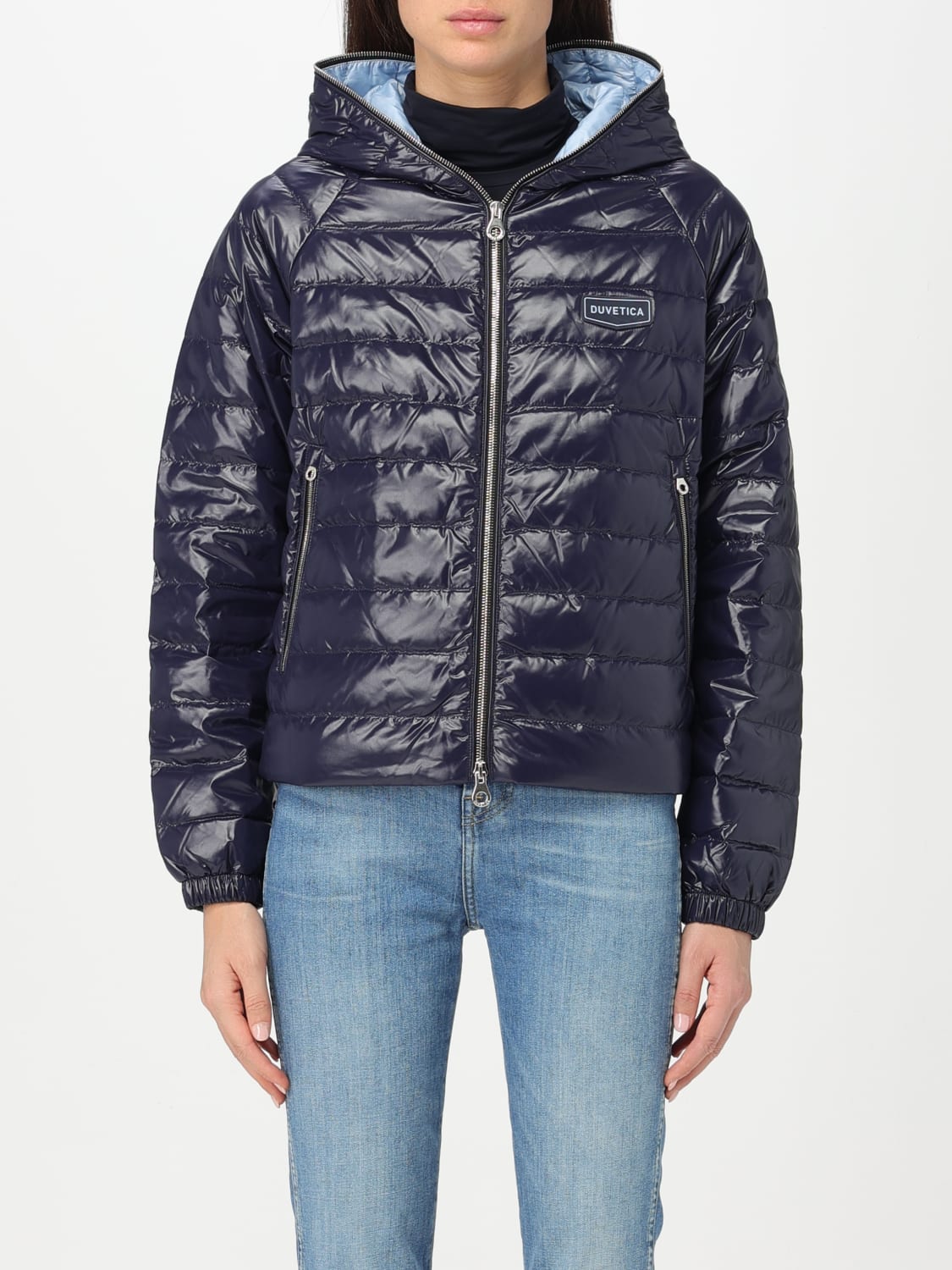 DUVETICA｜DOWN JACKETS (Caroma (VDDJ95735K0001 BKS)) SchaferandweinerShops Switzerland - Korean Neck Sleeveless