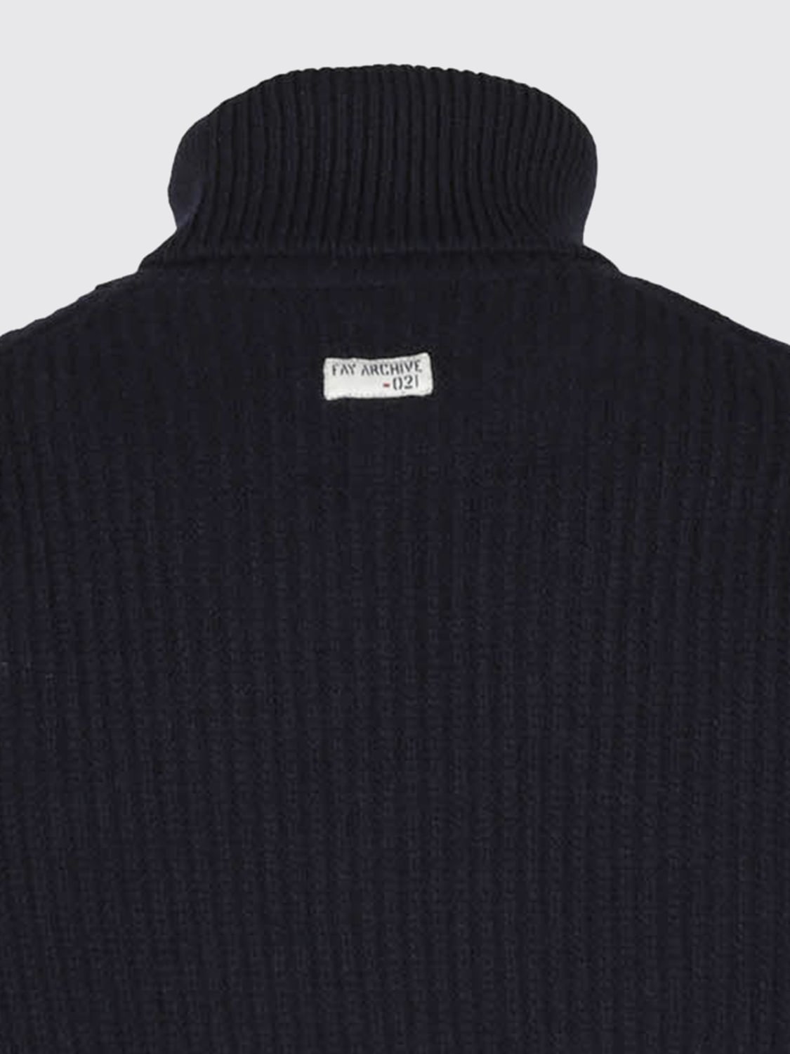 FAY PULL: Pull homme Fay, Bleu - Img 3