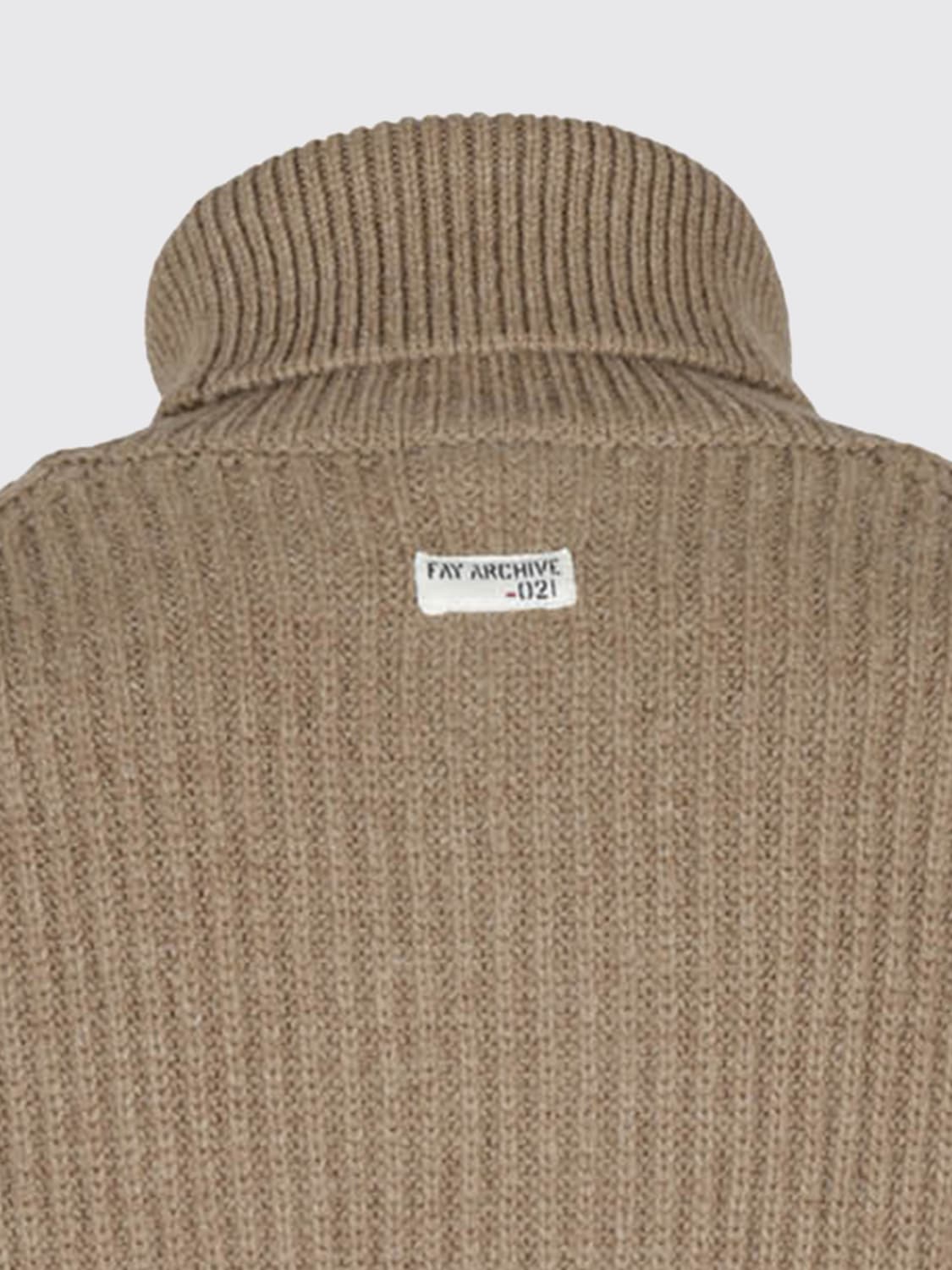 FAY PULLOVER: Pullover herren Fay, Taubengrau - Img 3