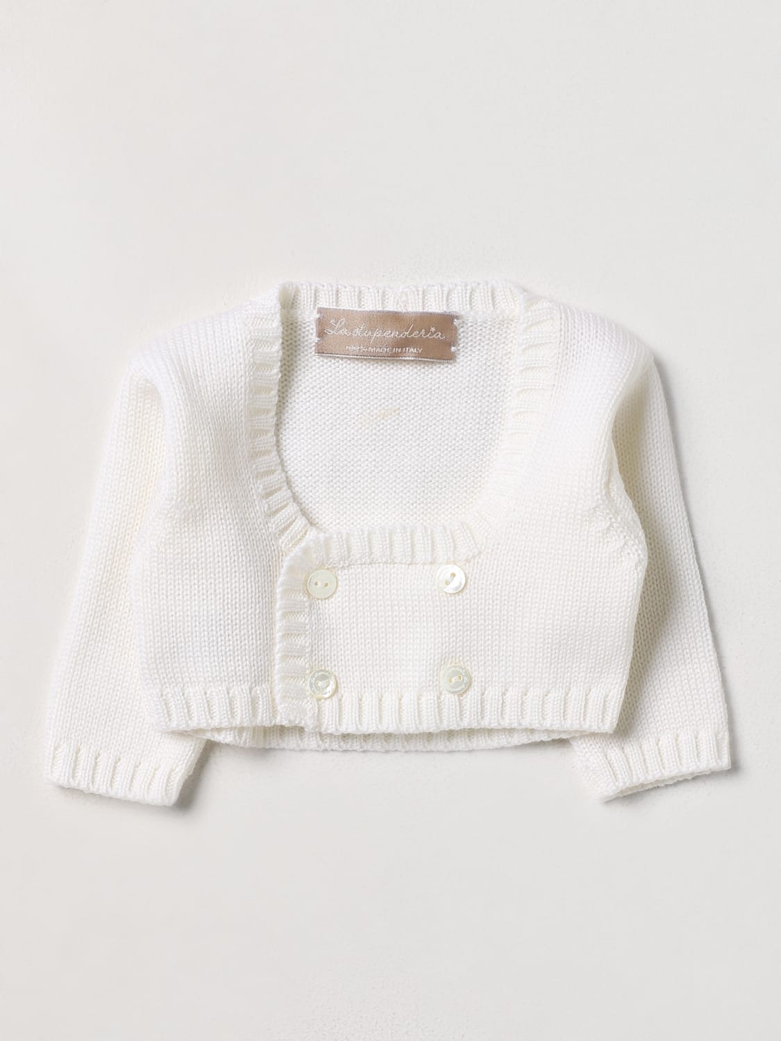 LA STUPENDERIA PULL: Pull enfant La Stupenderia, Blanc - Img 1