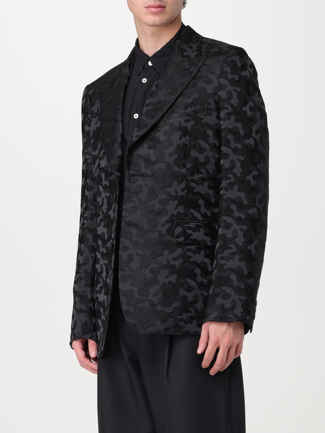 COMME DES GARCONS HOMME PLUS BLAZER: Blazer men Comme Des Garcons Homme Plus, Black - Img 3