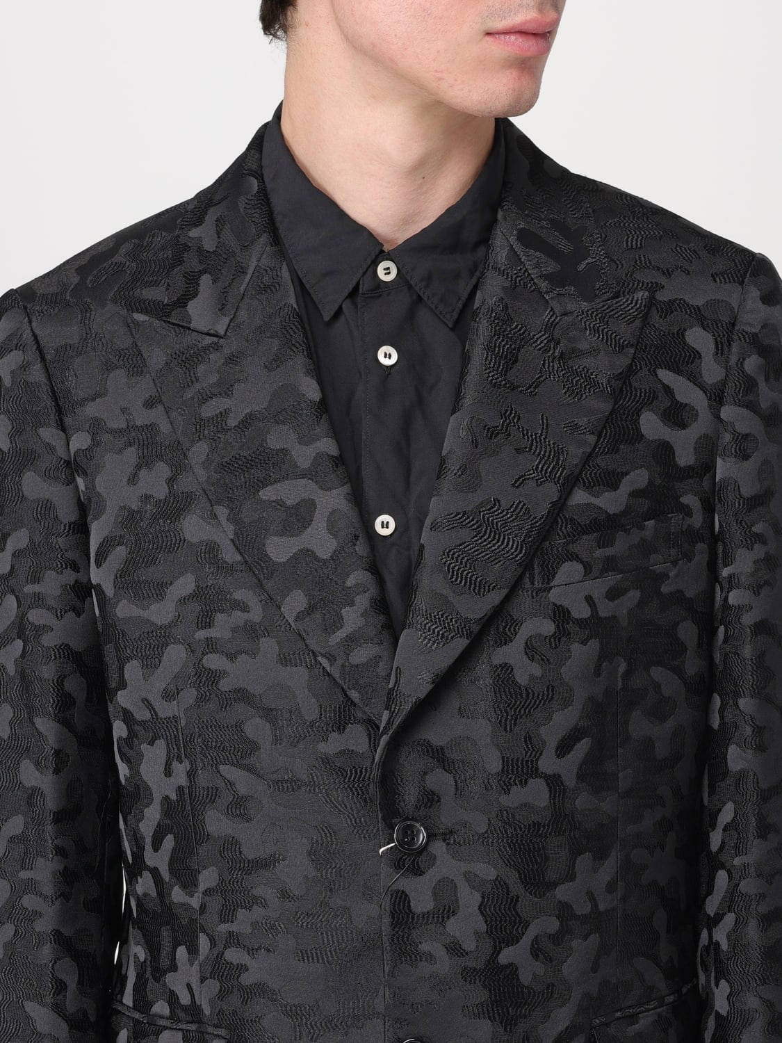 COMME DES GARCONS HOMME PLUS BLAZER: Blazer men Comme Des Garcons Homme Plus, Black - Img 4