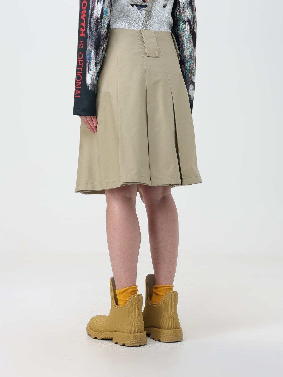 BURBERRY FALDA: Falda mujer Burberry, Beige - Img 3
