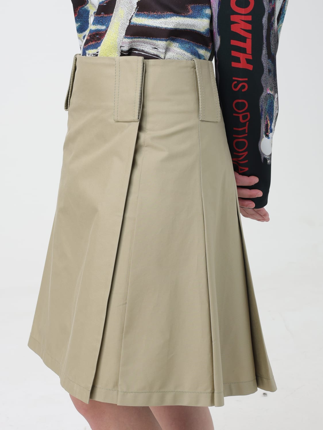 BURBERRY FALDA: Falda mujer Burberry, Beige - Img 5