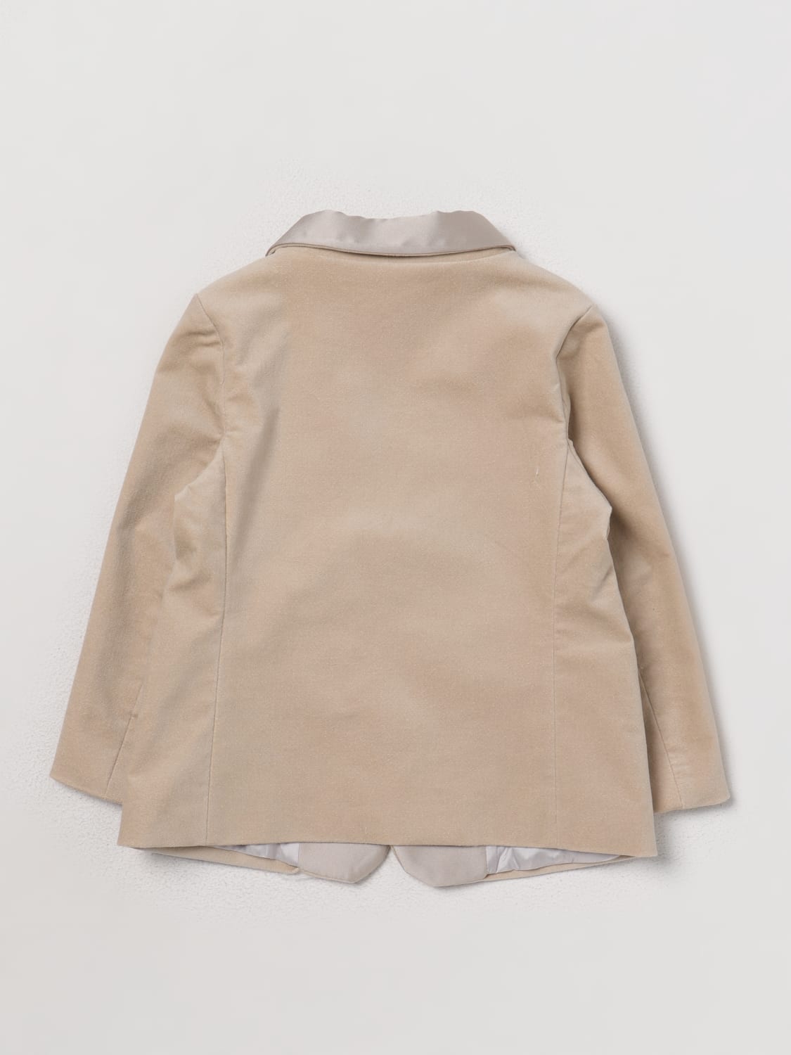 LA STUPENDERIA BLAZER: Blazer kids La Stupenderia, Beige - Img 2