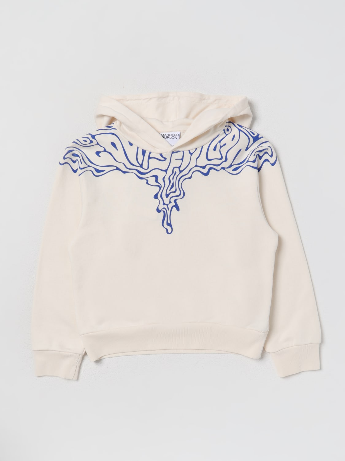 COUNTY OF MILAN SWEATER: Sweater kids County Of Milan, Ecru - Img 1