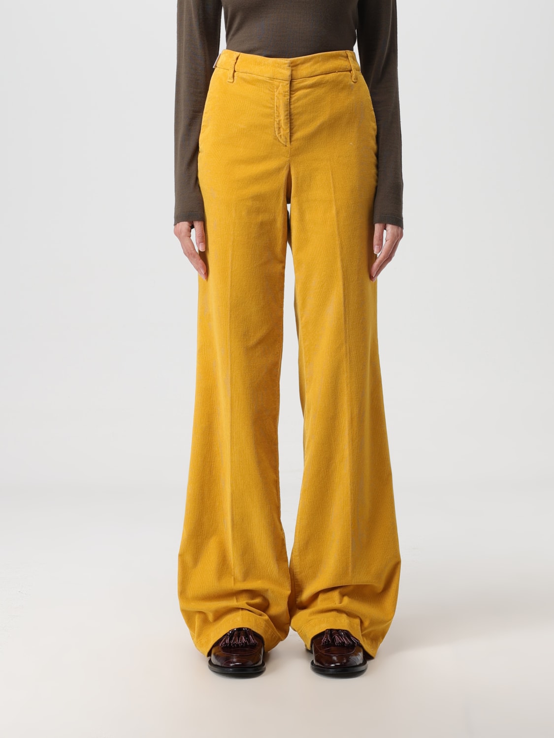 JACOB COHEN PANTS: Pants woman Jacob Cohen, Yellow - Img 1