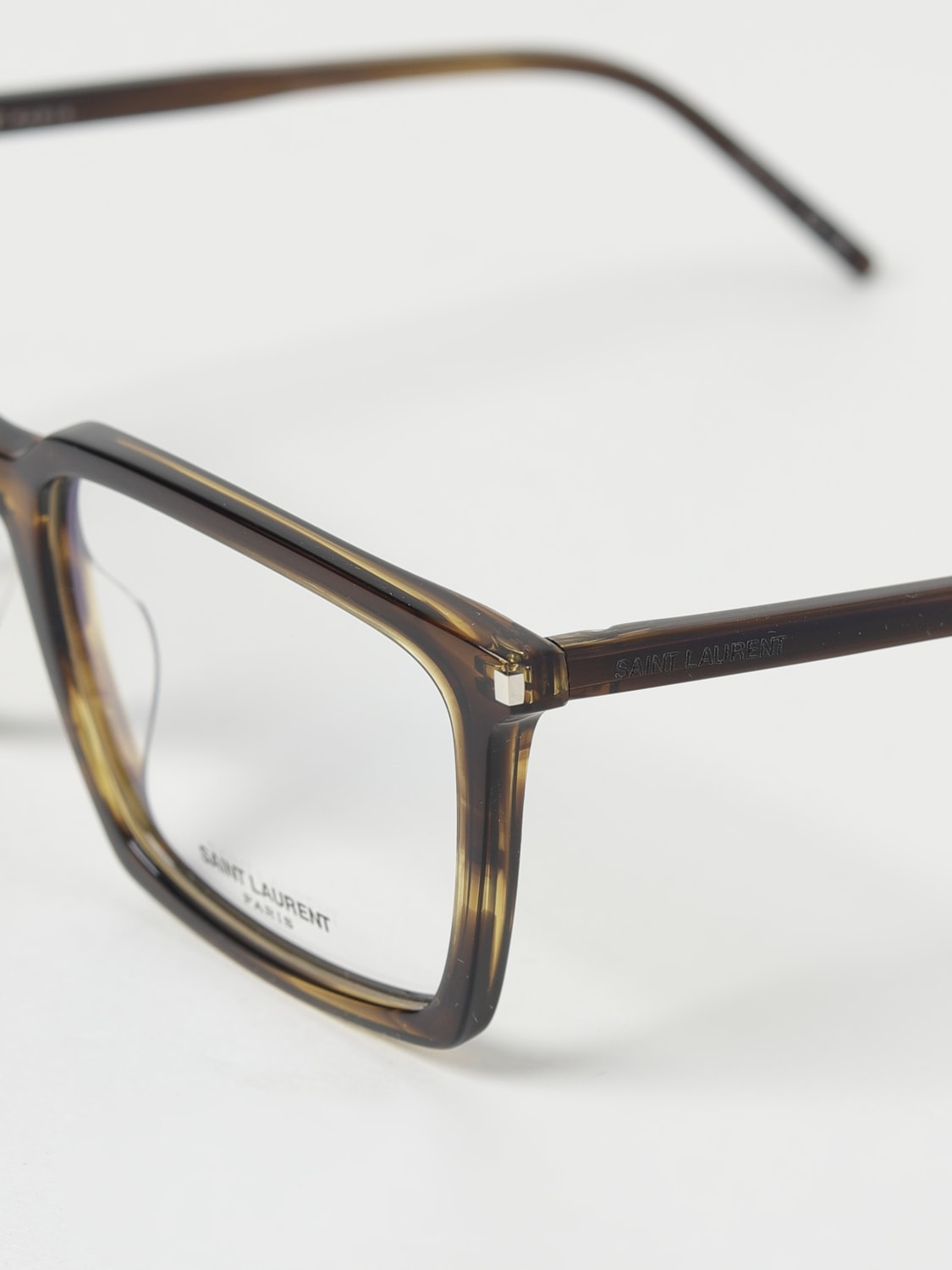 SAINT LAURENT OPTICAL FRAMES: Saint Laurent SL 624 acetate eyeglasses, Beige - Img 4