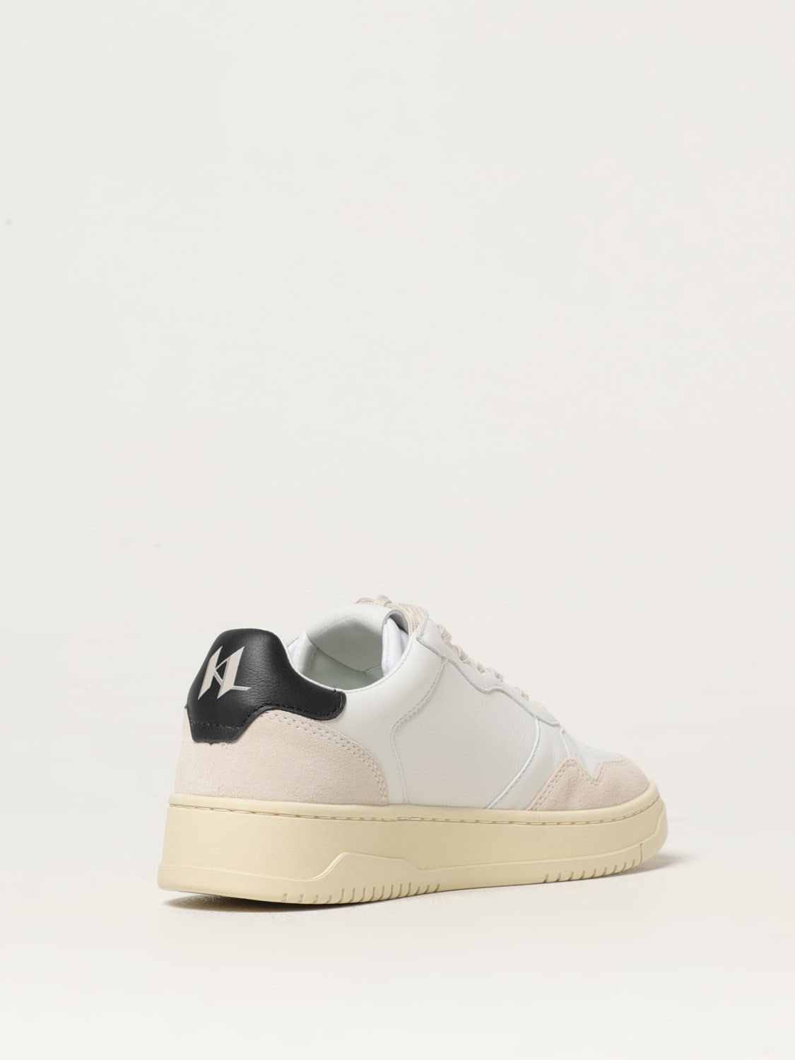 KARL LAGERFELD SNEAKERS: Sneakers Kounter Karl Lagerfeld in pelle, Bianco 1 - Img 3