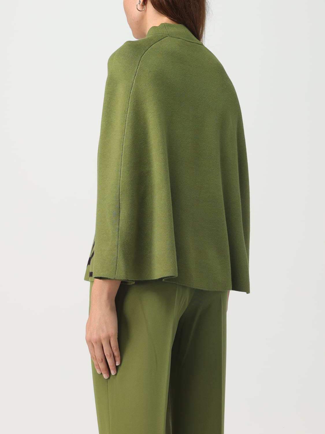 KARL LAGERFELD CAPE: Cape femme Karl Lagerfeld, Vert - Img 3