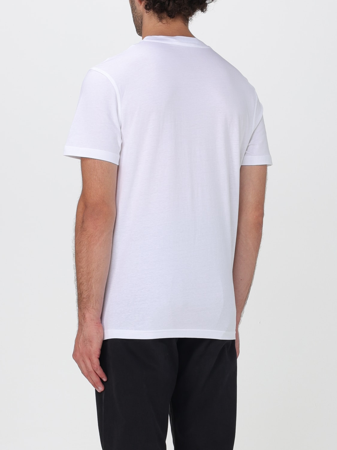 MOSCHINO COUTURE T-SHIRT: T-shirt homme Moschino Couture, Blanc - Img 3