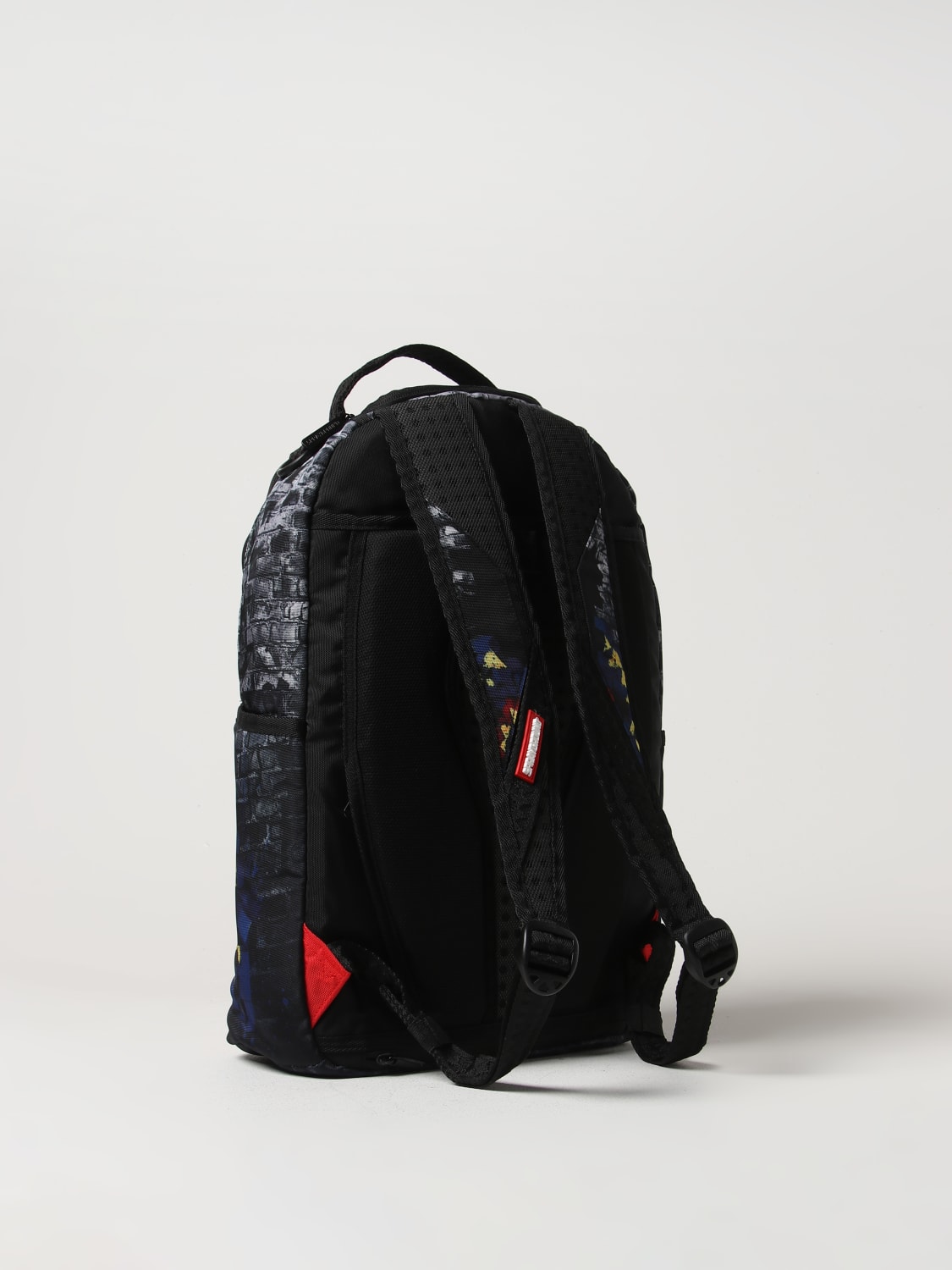 SPRAYGROUND ZAINO: Zaino Brick Break Sprayground in nylon con stampa, Fantasia - Img 2