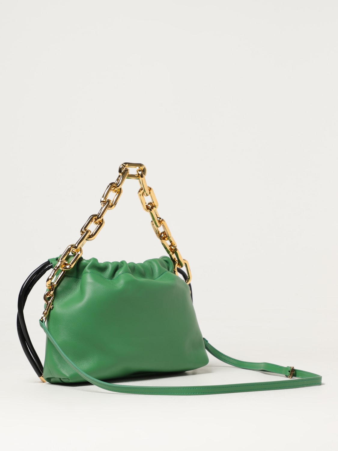 N° 21 HANDBAG: N° 21 Eva bag in nappa, Green - Img 2