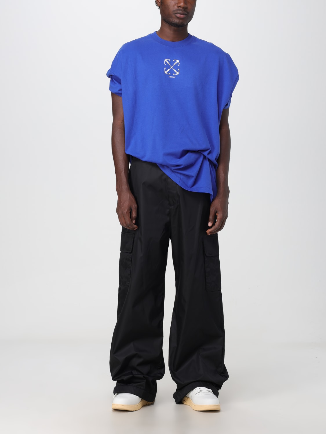 OFF-WHITE PANTS: Pants men Off-white, Black - Img 2