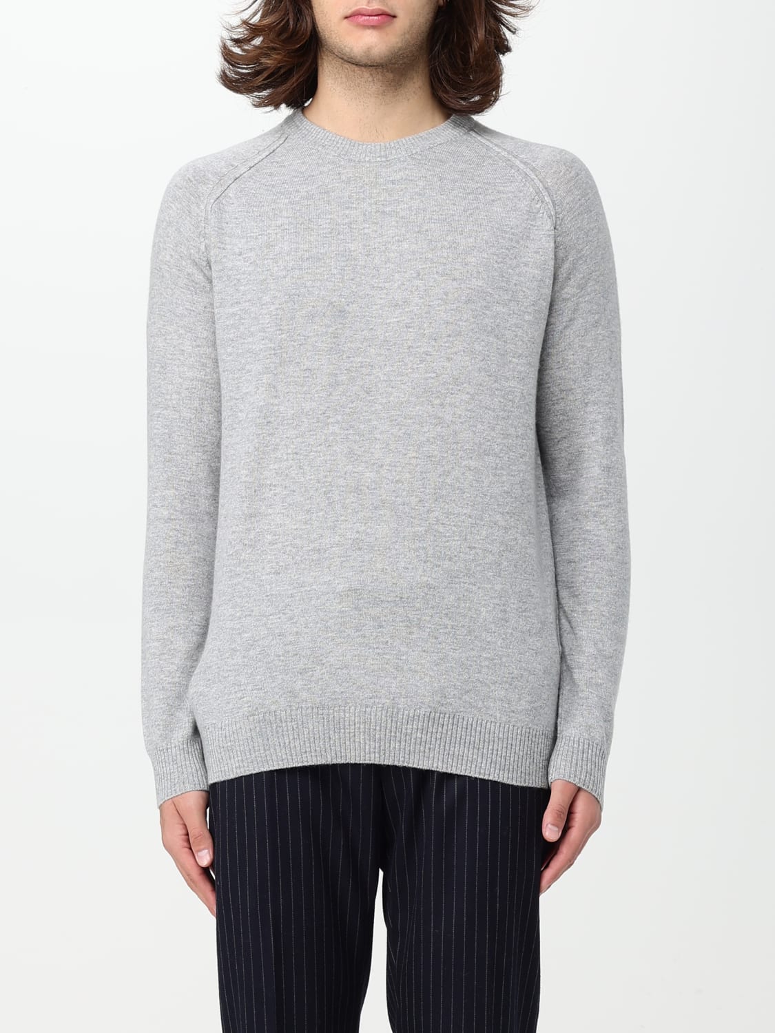 LIU JO SWEATER: Sweater men Liu Jo, Grey - Img 1