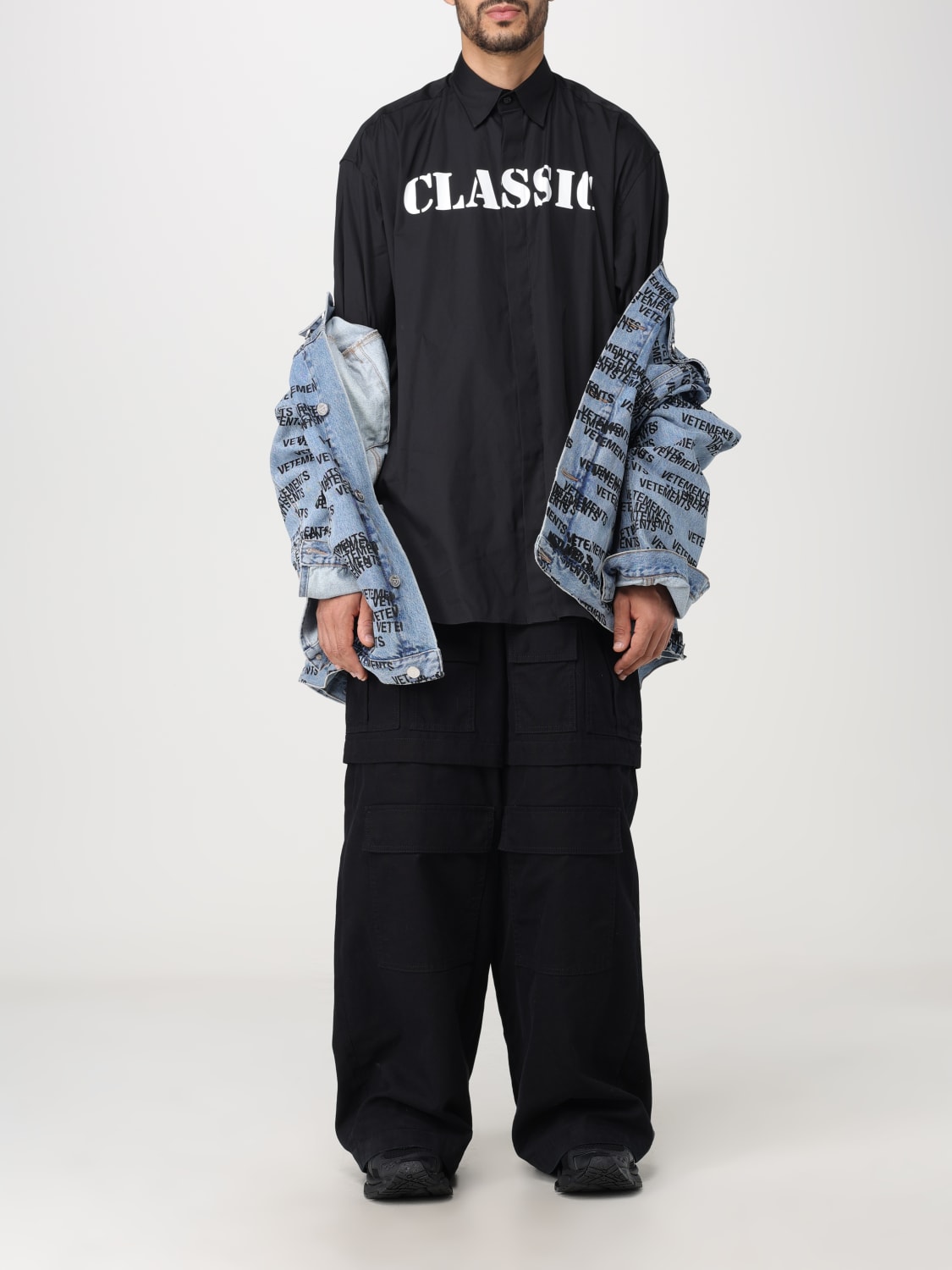 VETEMENTS JACKET: Jacket men Vetements, Denim - Img 2